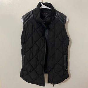 Marc New York Quilted Black Vest